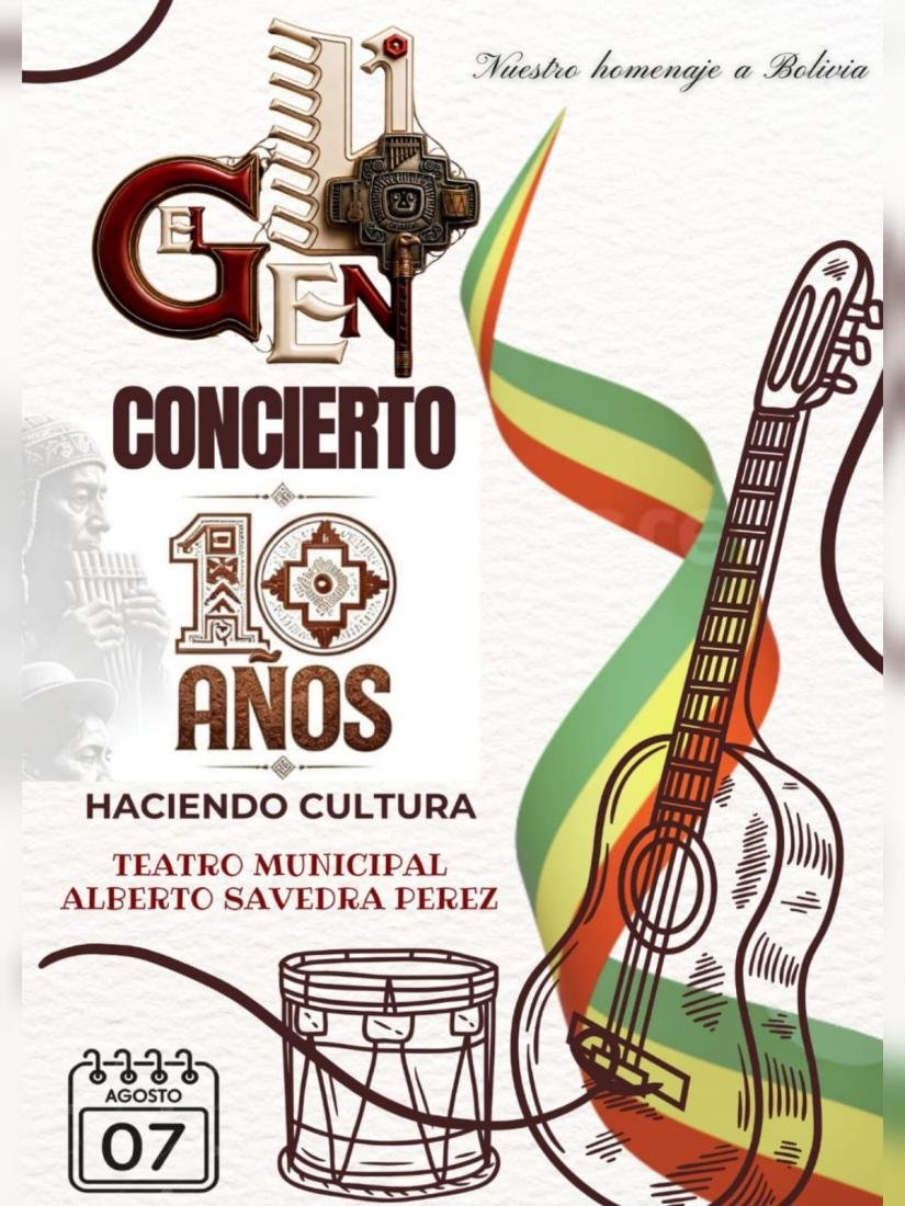 CONCIERTO AGRUPACION FOLKLORICA EL GEN BOLIVIA CONCIERTO AGRUPACION FOLKLORICA EL GEN BOLIVIA