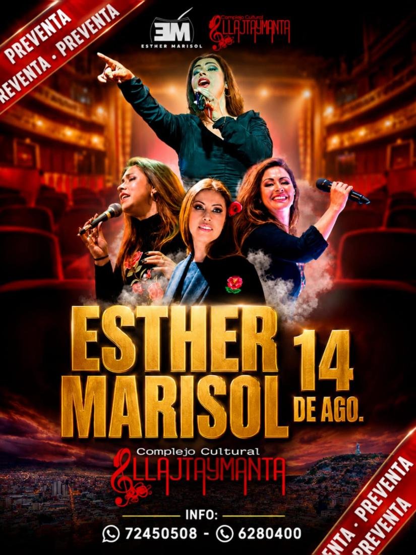 ESTHER MARISOL EN ORURO ESTHER MARISOL EN ORURO