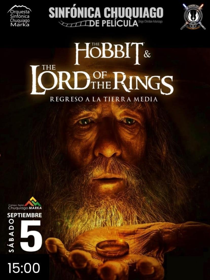 Sinfónica Chuquiago de Pelicula Hobbit & The lord Of The Rings Sinfónica Chuquiago de Pelicula Hobbit & The lord Of The Rings